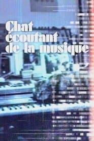 Chat écoutant de la musique